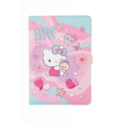 Zápisník se zapínáním na magnet Heart Hello Kitty Pastel Pink