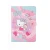 Zápisník se zapínáním na magnet Heart Hello Kitty Pastel Pink
