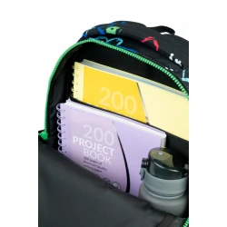 Školská taška Jerry 38 cm Hello Kitty Neon Black