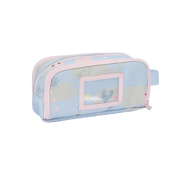 Kvalitní modrý penál Mermaid je nezbytností každého školáka.