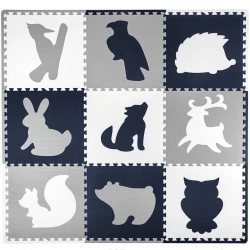 Hrací podložka Puzzle XXL Les 1,8 x 1,8 m Hrací podložka Puzzle XXL Les 1,8 x 1,8 m