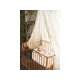 Nebesá nad postieľku Vintage 245 cm Ruffle Ivory
