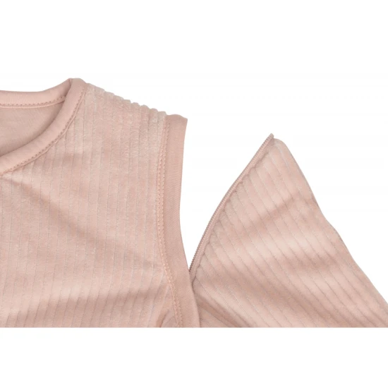 Jollein Spací pytel 2v1 70cm Rib Wild Rose