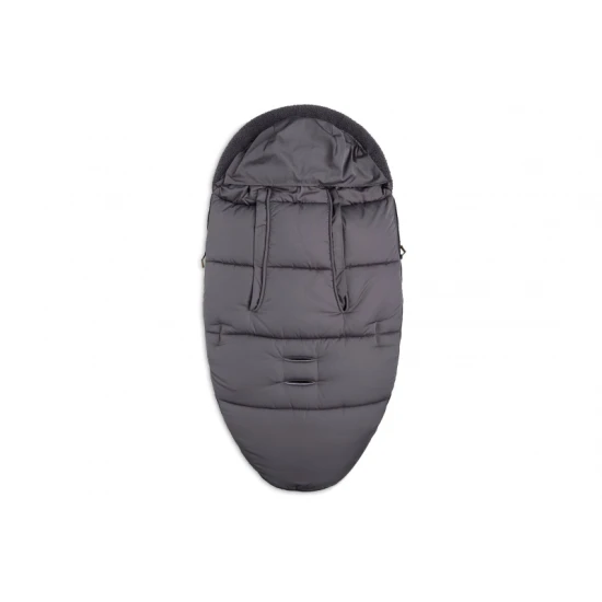 Jollein Fusak do kočárku Grey Teplý fusak do kočárku s plyšovou podšívkou