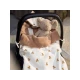 Jollein Fusak do autosedačky Mini Teddy Bear Waffle