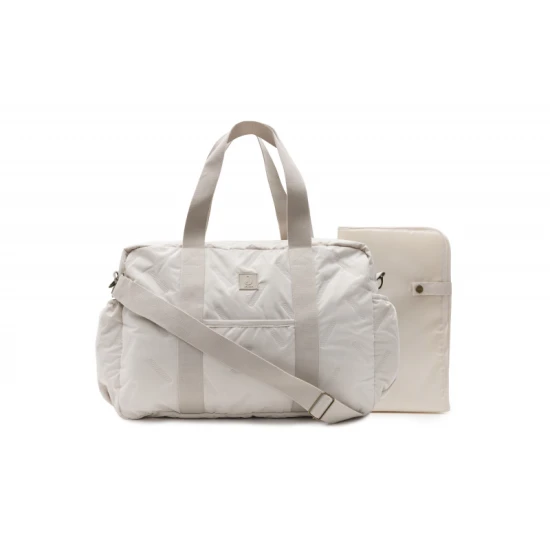 Přebalovací taška Embossed Lily Sand