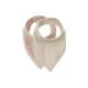 Podbradník bandana 2 ks Silk Rose / Sand