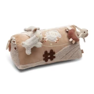 Polštářek trojhranný s aktivitami Woolly