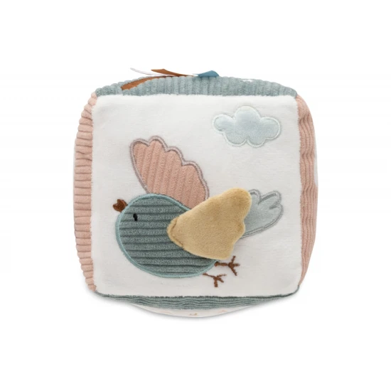 Textilní kostka Lovely Birds