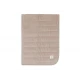 Deka 75x100cm Velvet Rib Milky Coffee