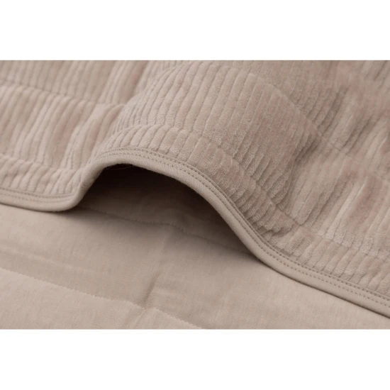 Deka 75x100cm Velvet Rib Milky Coffee