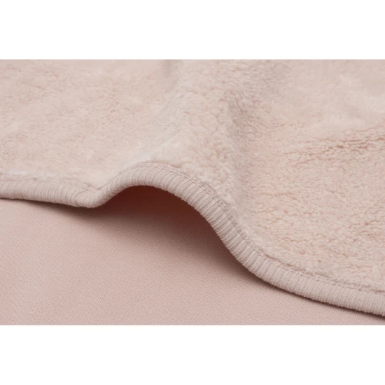 Deka 75x100cm Basic Sherpa Silk Rose