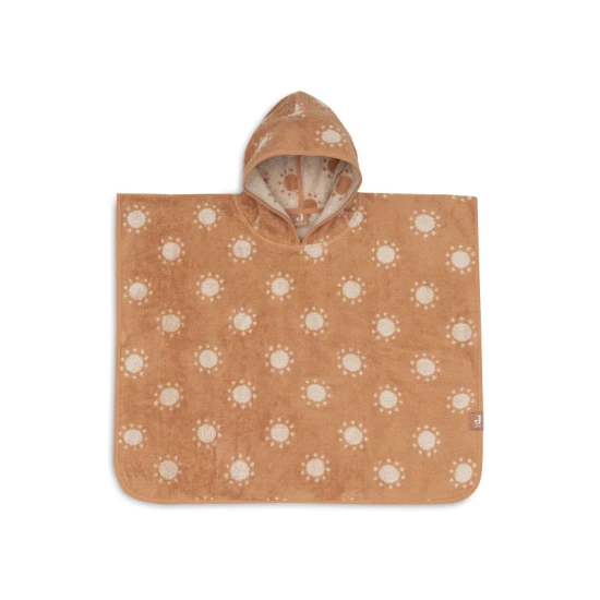 Jollein Osuška pončo froté Jacquard Sun