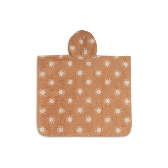 Jollein Osuška pončo froté Jacquard Sun