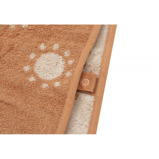 Jollein Osuška pončo froté Jacquard Sun