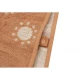 Jollein Osuška pončo froté Jacquard Sun