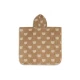 Jollein Osuška pončo froté Jacquard Teddy Bear