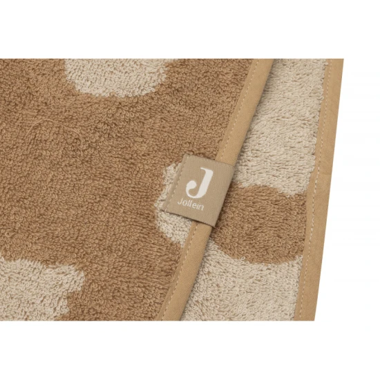 Jollein Osuška pončo froté Jacquard Teddy Bear