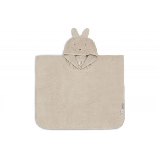 Jollein Osuška pončo Miffy Warm Sand