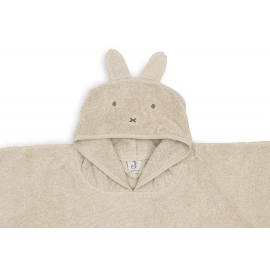 Jollein Osuška pončo Miffy Warm Sand