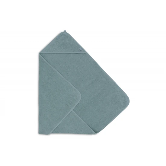 Jollein Osuška s kapucí froté 75x75cm Sea Green