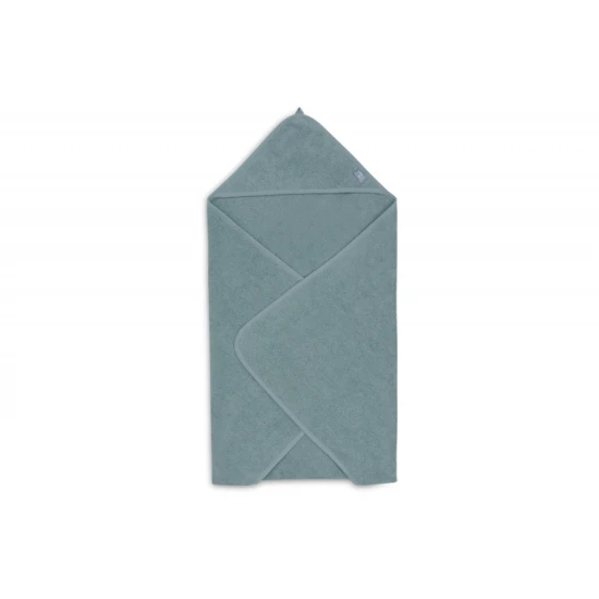 Jollein Osuška s kapucí froté 75x75cm Sea Green