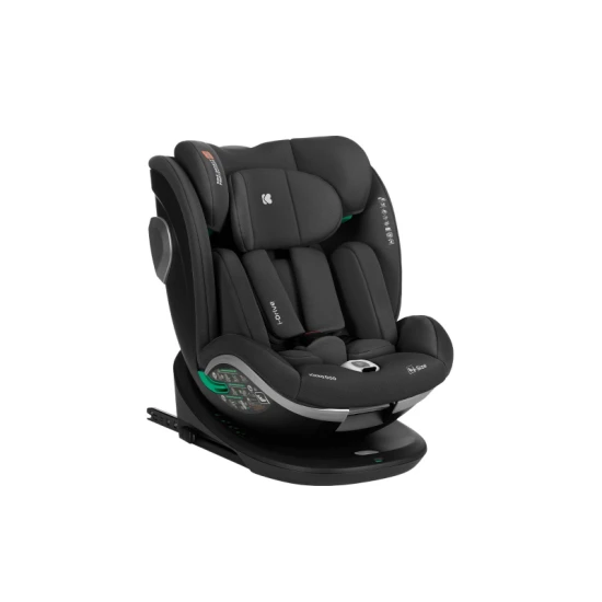 Autosedačka 40-150 cm i-Drive i-SIZE Black - KikkaBoo 31002100019KB