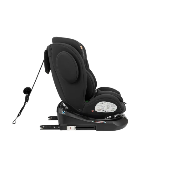 Autosedačka 40-150 cm i-Felix i-SIZE Black - KikkaBoo 31002100035KB