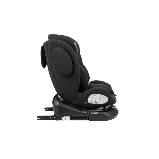 Autosedačka 40-150 cm i-Felix i-SIZE Black - KikkaBoo 31002100035KB