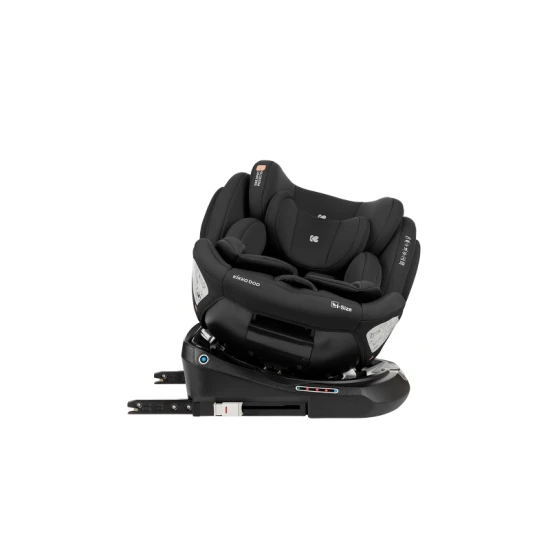 Autosedačka 40-150 cm i-Felix i-SIZE Black - KikkaBoo 31002100035KB