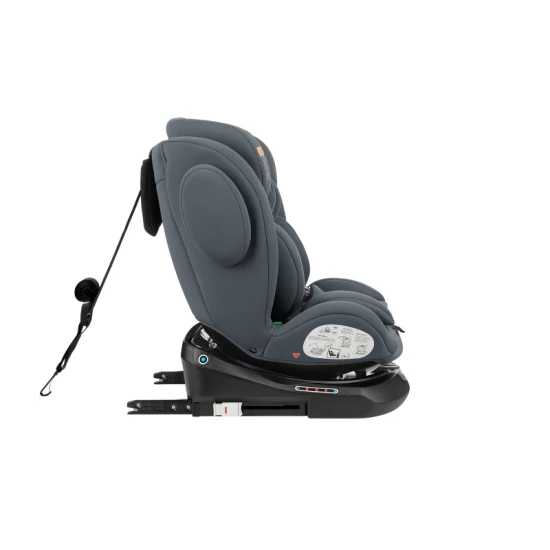 Autosedačka 40-150 cm i-Felix i-SIZE Dark Grey - KikkaBoo 31002100036KB