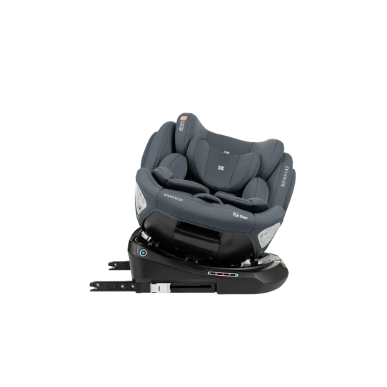 Autosedačka 40-150 cm i-Felix i-SIZE Dark Grey - KikkaBoo 31002100036KB