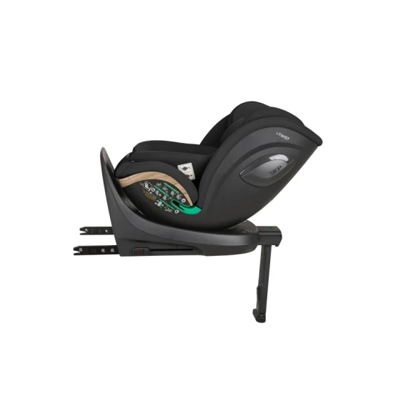 Autosedačka 40-150 cm i-Twist i-SIZE Black - KikkaBoo 31002100114KB