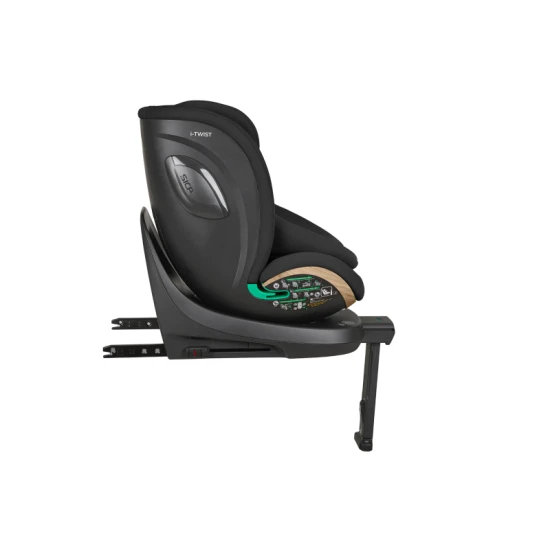 Autosedačka 40-150 cm i-Twist i-SIZE Black - KikkaBoo 31002100114KB