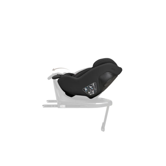 Autosedačka 40-105 cm i-Class Plus i-SIZE Noir - KikkaBoo 31002110001KB