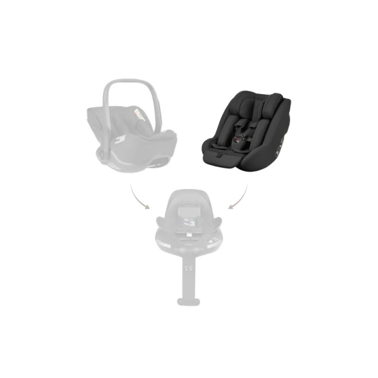 Autosedačka 40-105 cm i-Class Plus i-SIZE Noir - KikkaBoo 31002110001KB