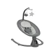 Elektrické houpací lehátko Twiddle Grey - KikkaBoo 31005010077KB