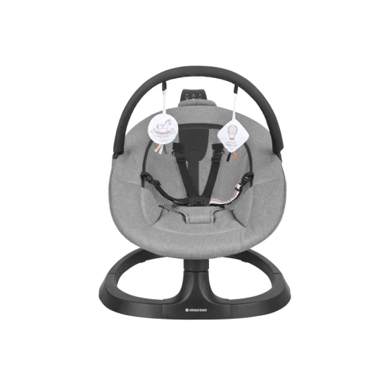 Elektrické houpací lehátko Zazu Grey - KikkaBoo 31005010096KB
