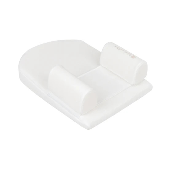 Polohovací podložka z paměťové pěny klínová Airknit White - KikkaBoo 31106010134KB