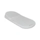 Matrace do kočárku z paměťové pěny s polštářkem 75x30 cm Airknit Grey - KikkaBoo 31107010020KB