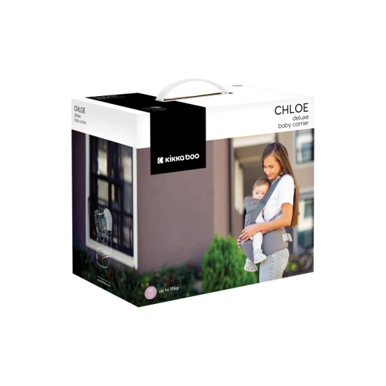 Nosič 3v1 Chloe Mesh Grey - KikkaBoo 31108010071KB