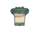 Přebalovací taška Florence Secret Garden Green - KikkaBoo 31108020102KB