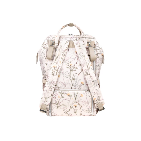 Přebalovací batoh Siena Luxe Secret Garden Beige - KikkaBoo 31108020119KB