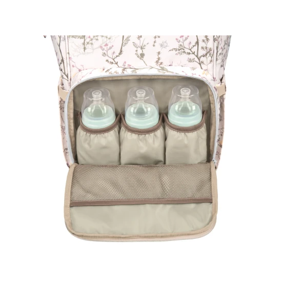Přebalovací batoh Siena Luxe Secret Garden Beige - KikkaBoo 31108020119KB