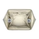 Přebalovací batoh Siena Luxe Secret Garden Beige - KikkaBoo 31108020119KB