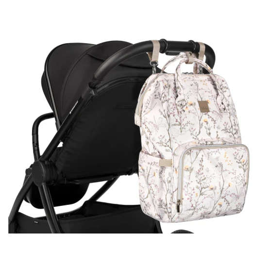 Přebalovací batoh Siena Luxe Secret Garden Beige - KikkaBoo 31108020119KB