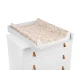 Přebalovací podložka 50x70 cm Secret Garden Beige - KikkaBoo 31108060115KB
