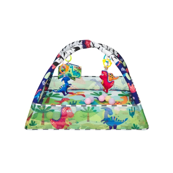 Hrací deka s hrazdou a míčky Dino Forest - KikkaBoo 31201010405KB