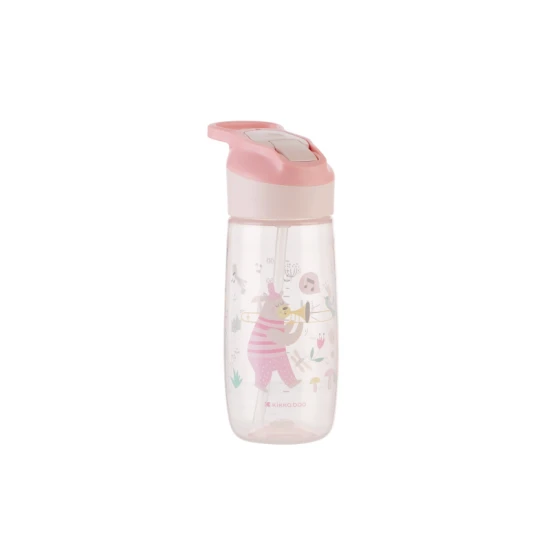 Hrnek se silikonovým náustkem 450 ml 12m+ Music Fest Pink - KikkaBoo 31302030066KB
