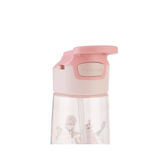 Hrnek se silikonovým náustkem 450 ml 12m+ Music Fest Pink - KikkaBoo 31302030066KB